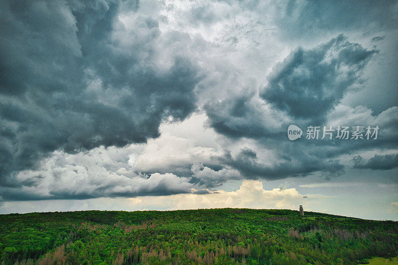 天气/大雨/阴云/气候变化